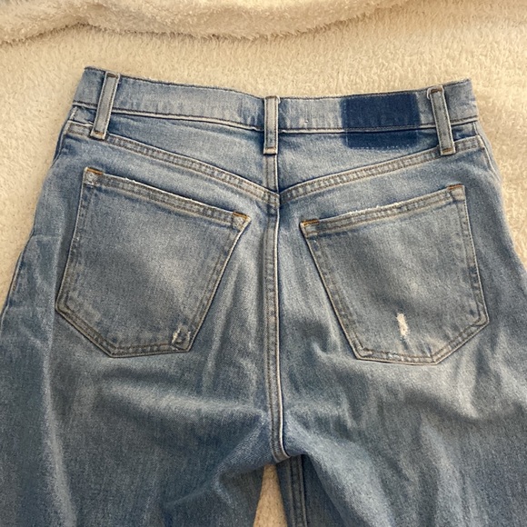 90’s straight ultra high rise Abercrombie Jeans - Picture 4 of 6